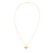 USC Trojans Gold SC Interlock Football Pendant